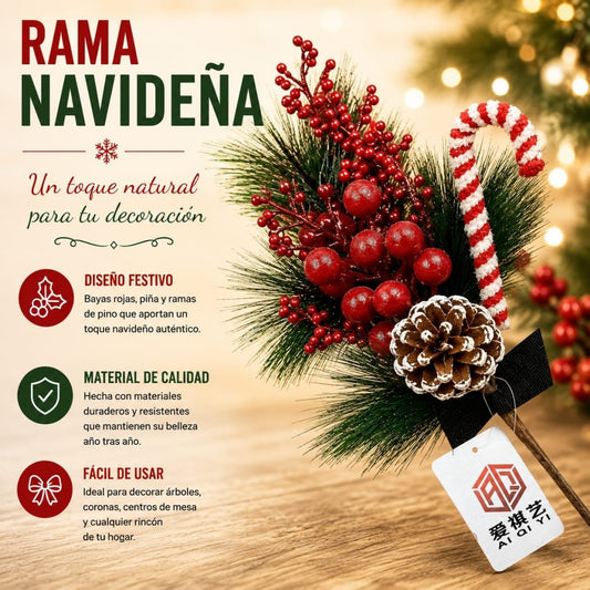PINCHO NAVIDAD 40CM 2309