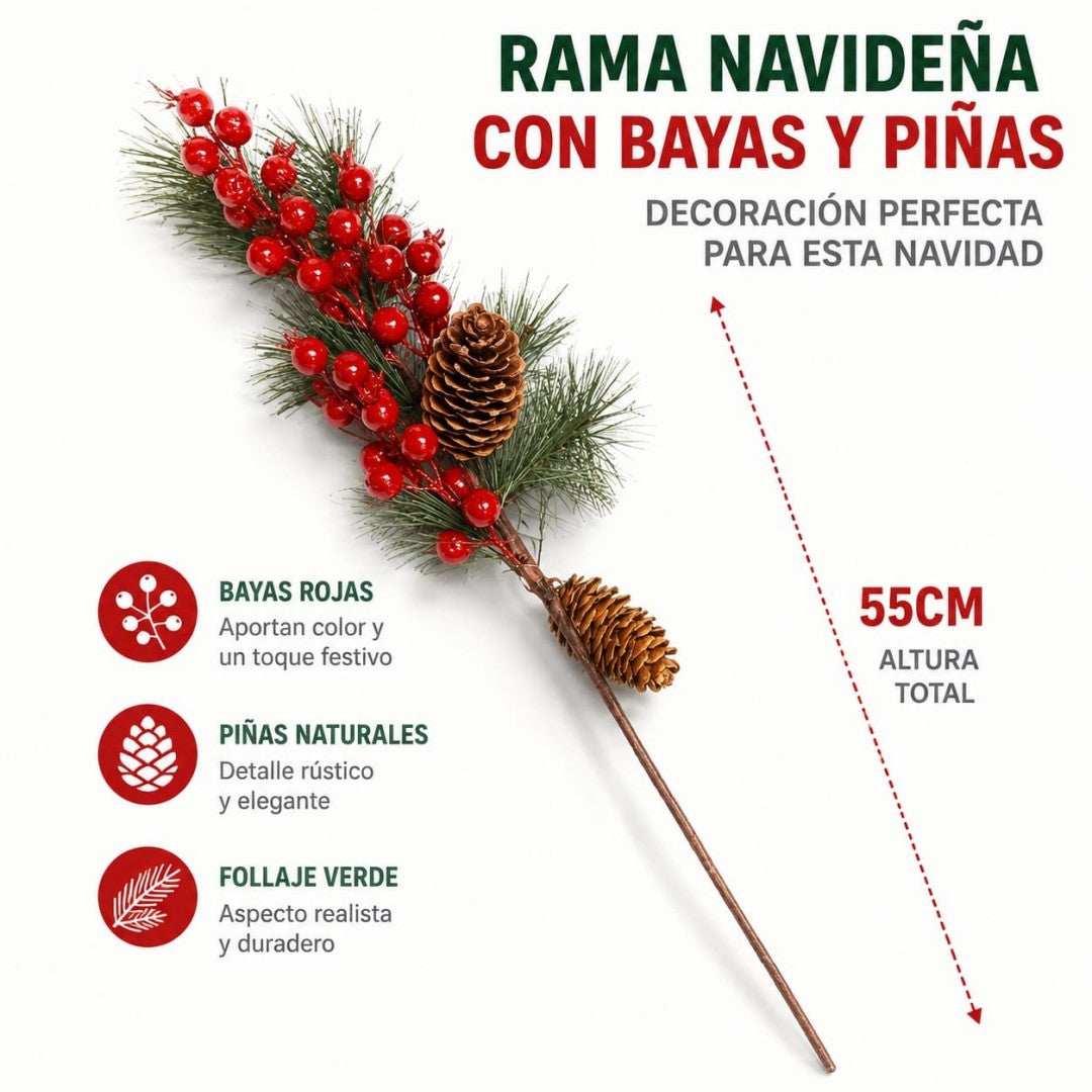 PINCHO NAVIDAD 55CM 2476