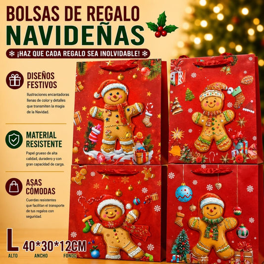 BOLSA REGALO L NAVIDAD SC2072