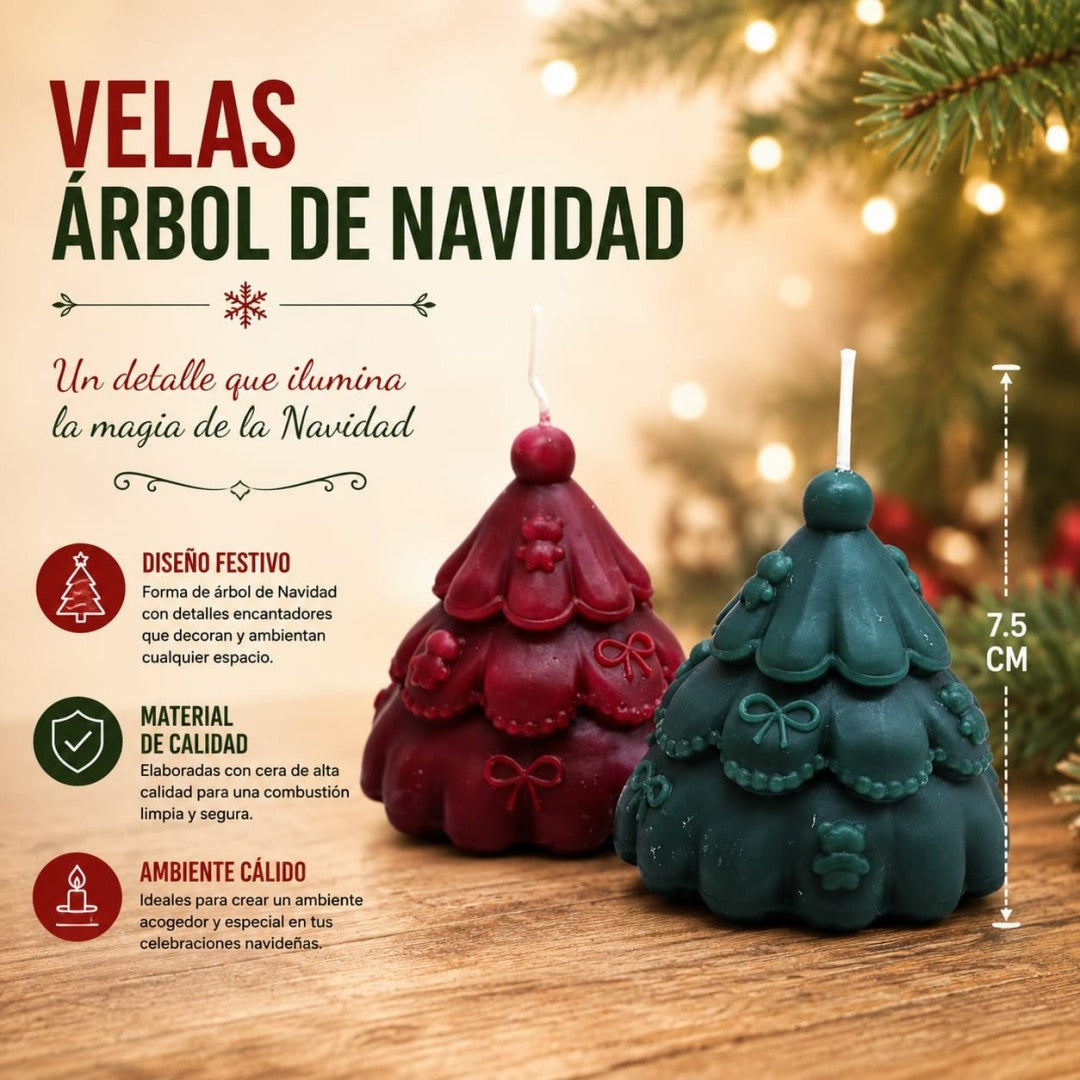CANDELA ARBOL 6.5*7.5