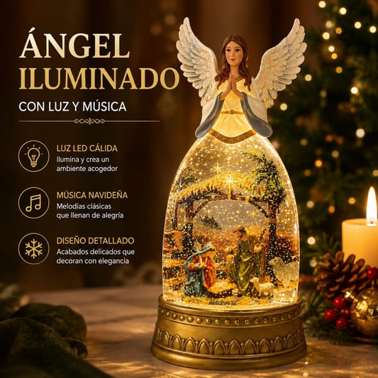 LAMPARA LAVA ANGEL SONIDO
