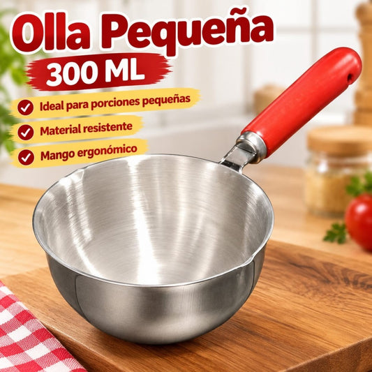 TAZA METALICO CON MANGO 300ML
