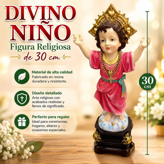 ADORNO DIVINO NINO 30CM
