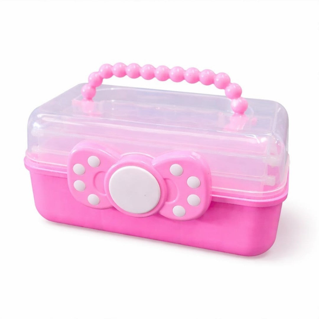 CAJA ORGANIZADORA MARIPOSA ROSADO