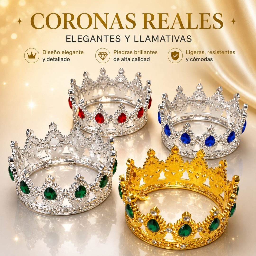 CORONA CON DIAMANTE PVC