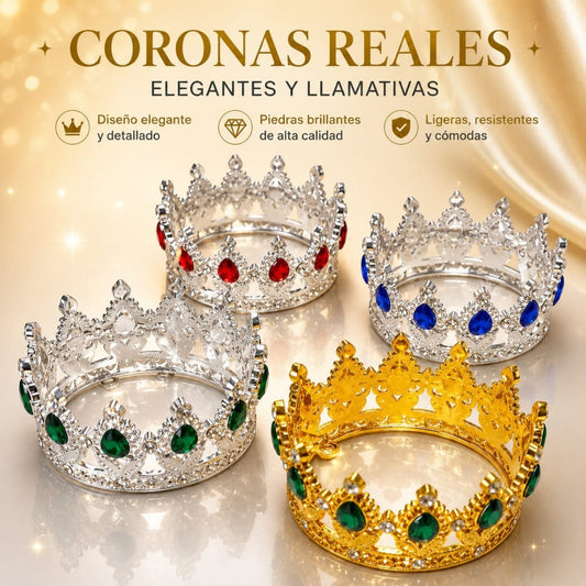 CORONA CON DIAMANTE PVC