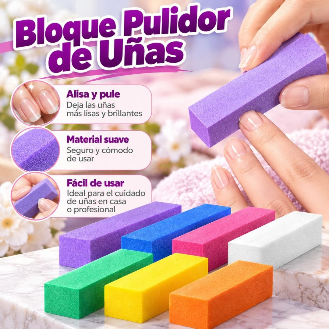 LIMA DE UNAS BLOQUE 1PCS