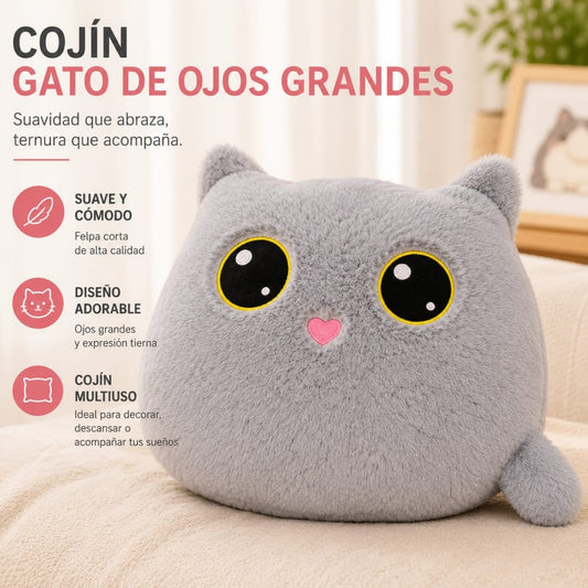 COJIN GATO OJO GRANDE
