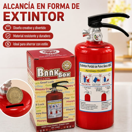 ALCANCIA TIPO EXTINTOR 20CM