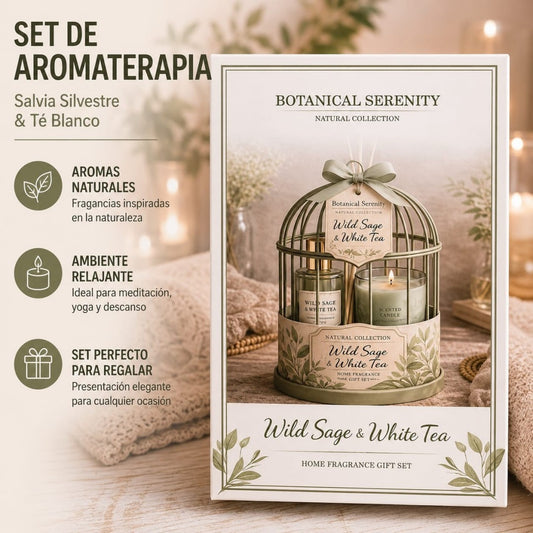 JAULA CON VELA AROMATICO