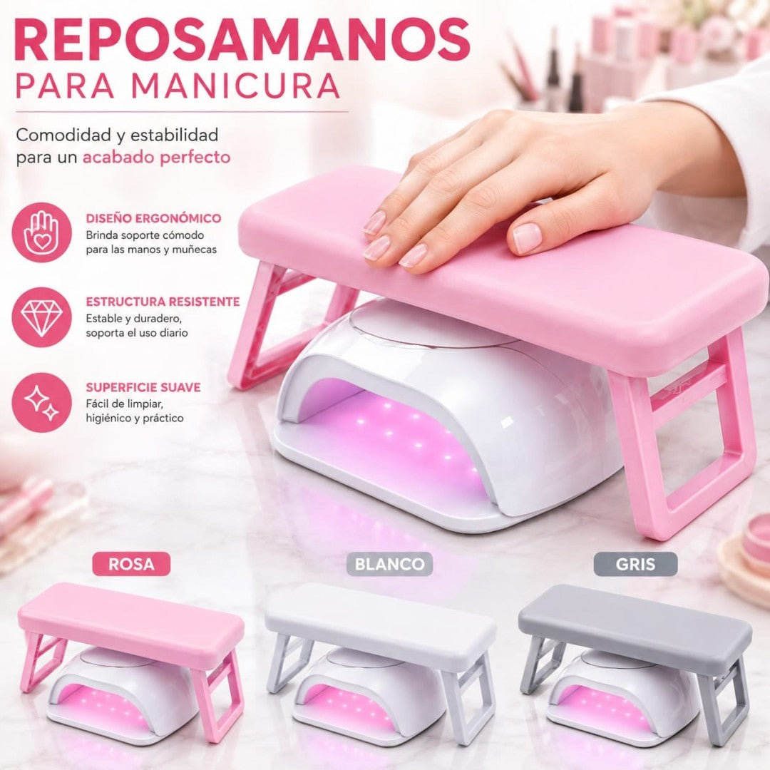 COJIN PARA MANICURA PLEGABLE