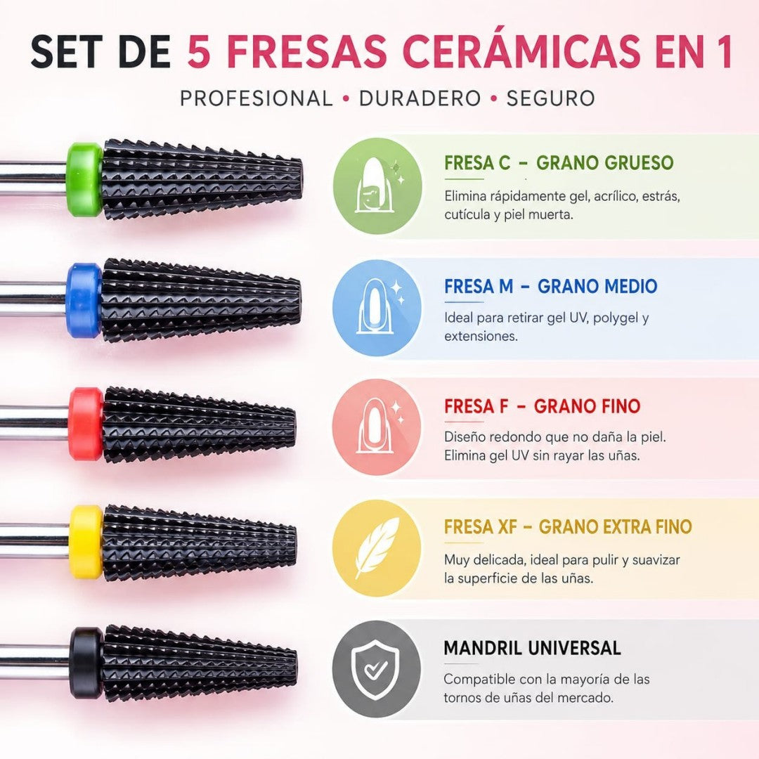 FRESA DE CERAMICA PARA UNAS