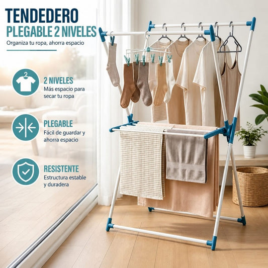 TENDEDERO MULTIFUNCIONAL 83*62*134CM
