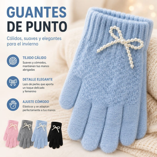 GUANTES PERLA LAZO