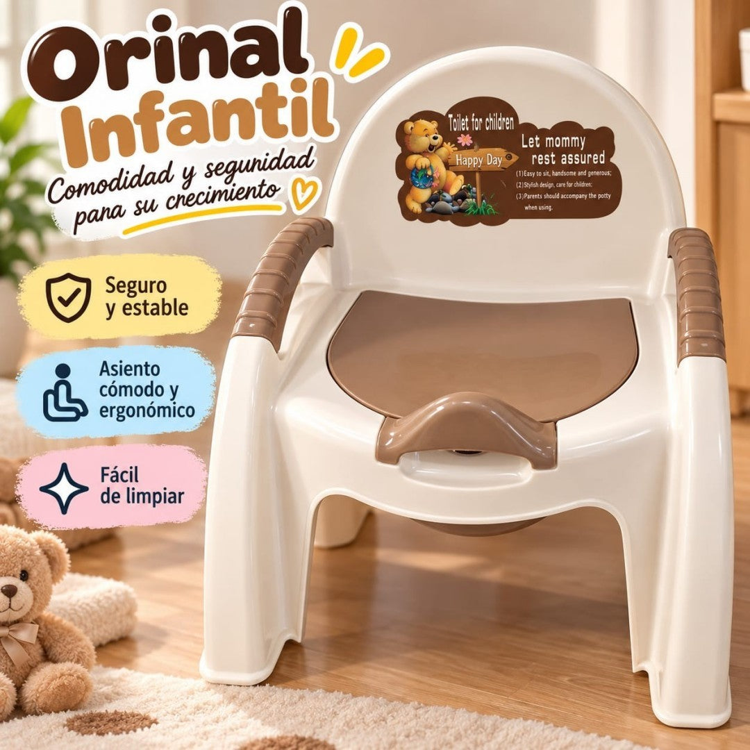 BACINILLA CON SILLA PARA NINO