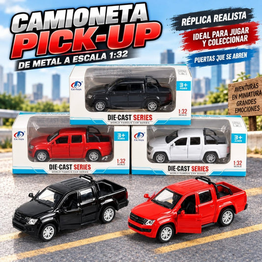 PICKUP DE METAL VOLKSWAGEN 1:32