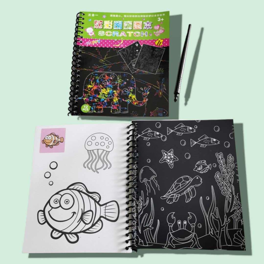 LIBRO COLOREAR MAGICO CH-011