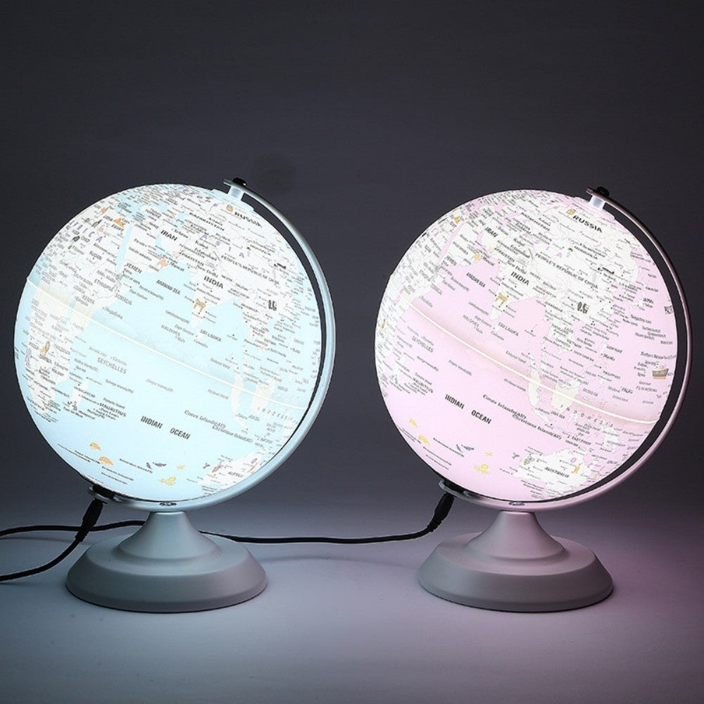 GLOBO TERRAQUEO 20CM C/LUZ