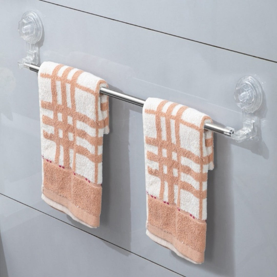 SOPORTE VENTOSA PARA TOALLAS DE BANO