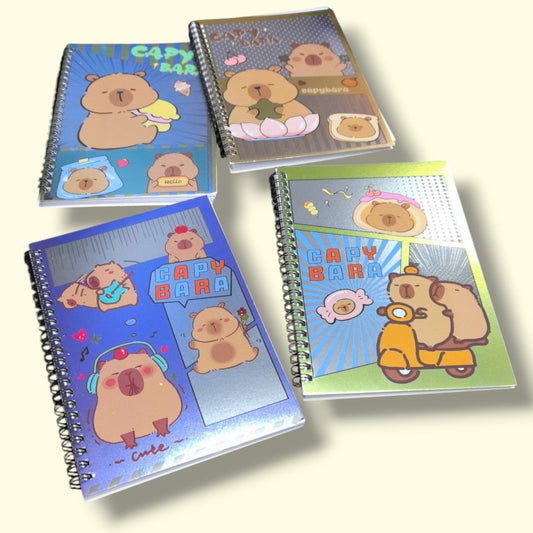 CUADERNO RESORTE A5 CAPIBARA