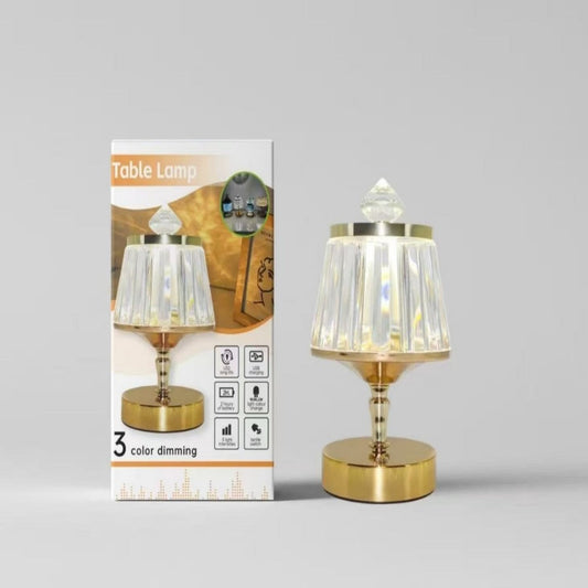 LAMPARA DE MESA TACTIL DIAMANTE
