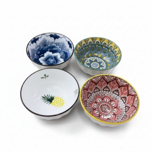 TAZA CERAMICA 4PULG DISENO AZAR A