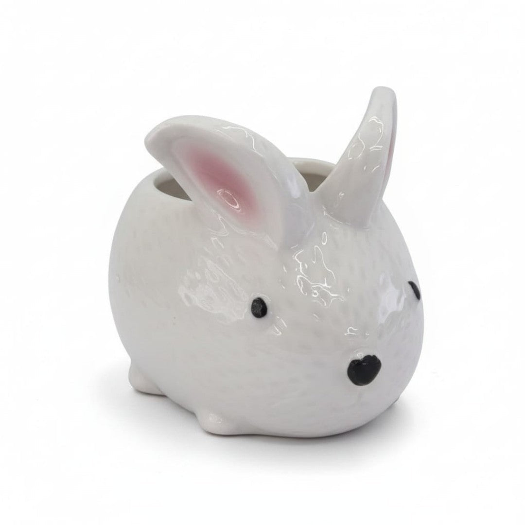 MACETA CONEJO CERAMICA