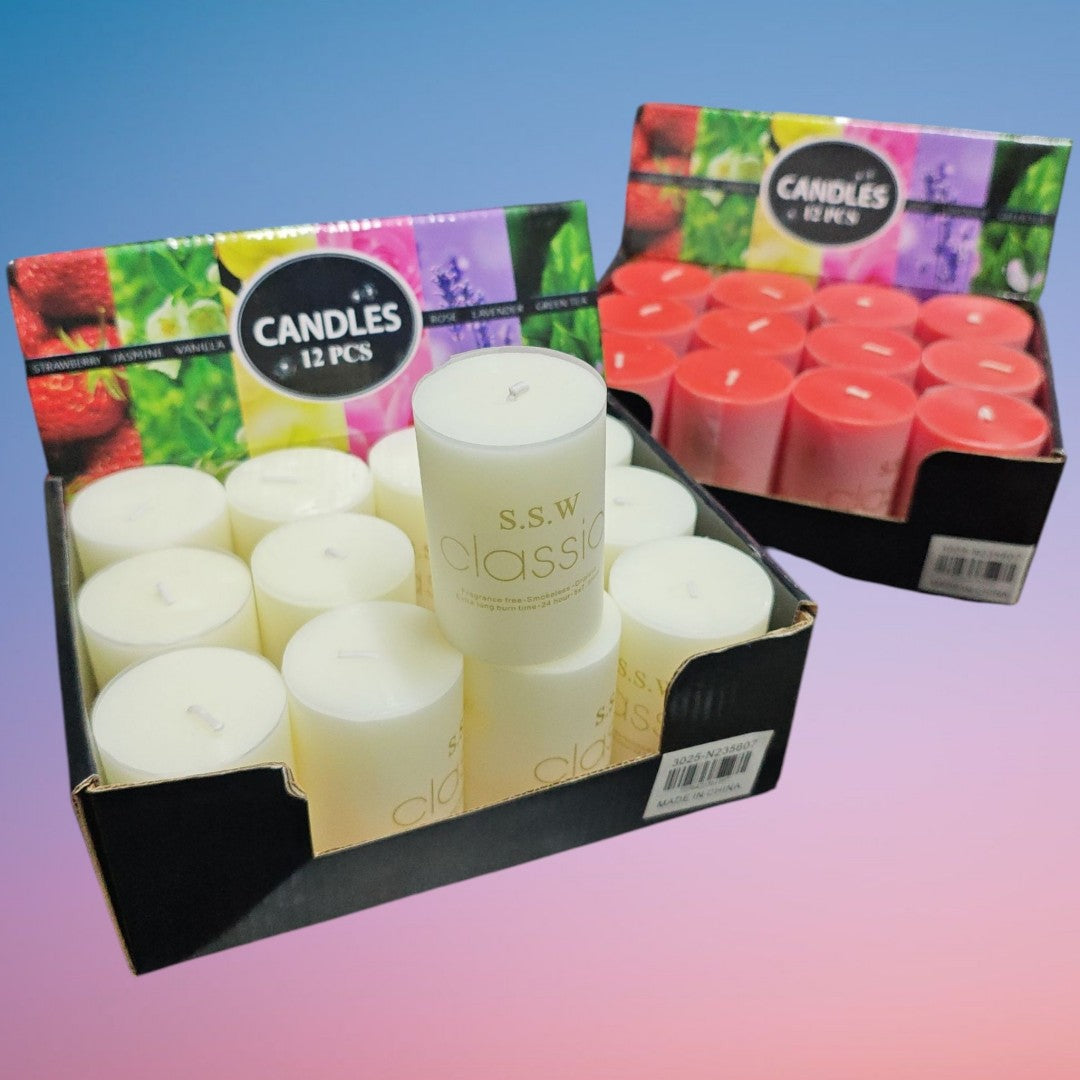 CANDELA CILINDRO 5*7.5