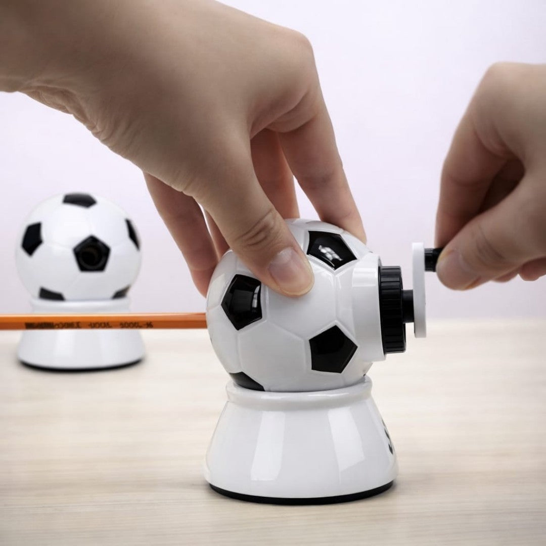 TAJADOR CON MANIVELA FUTBOL LH0050