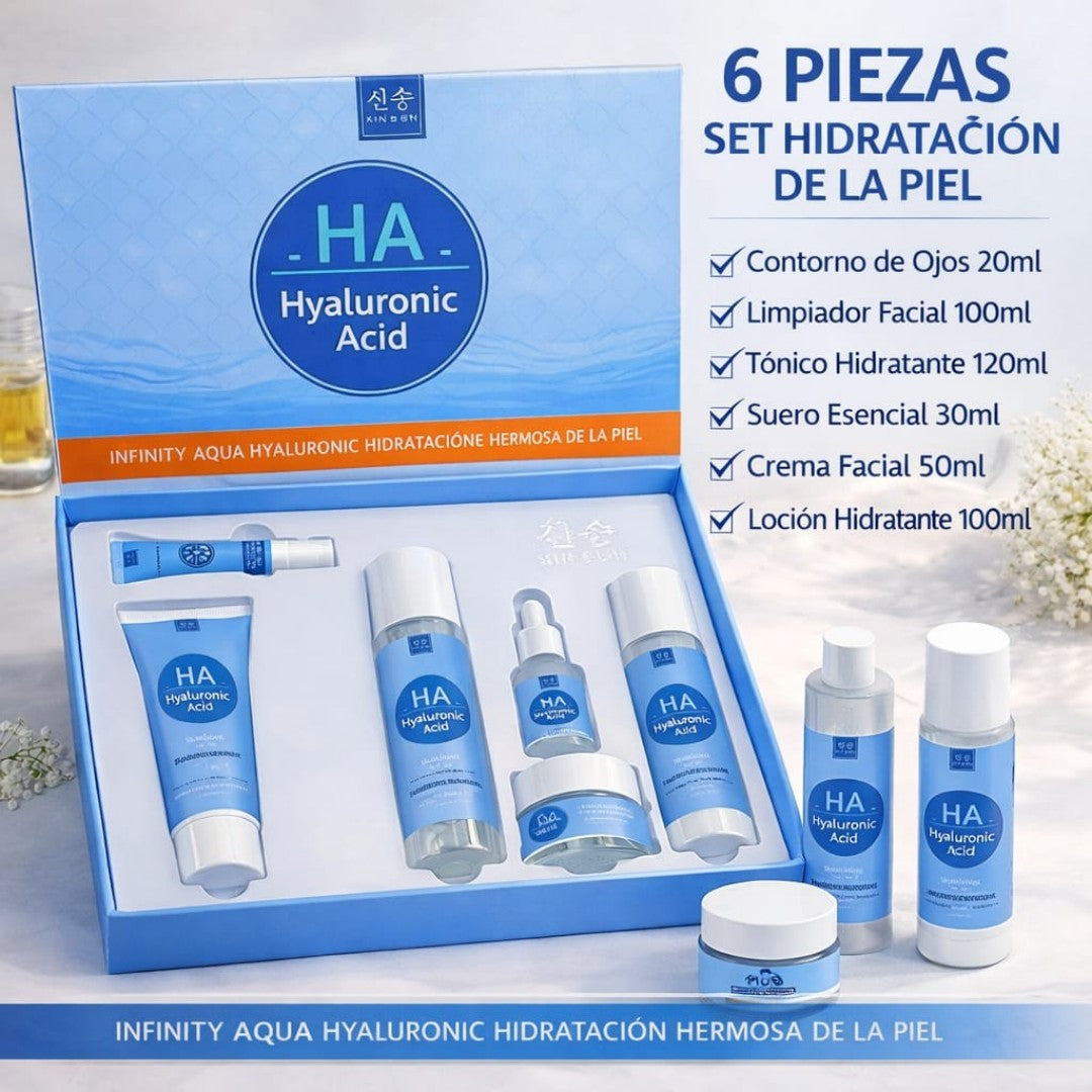 SET DE CUIDADO FACIAL 6PCS XS-1283