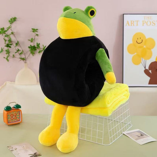 PELUCHE COBIJA BRAINROT RANA