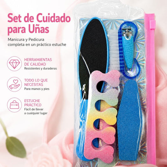 SET DE MANICURE Y PEDICURE SN-34