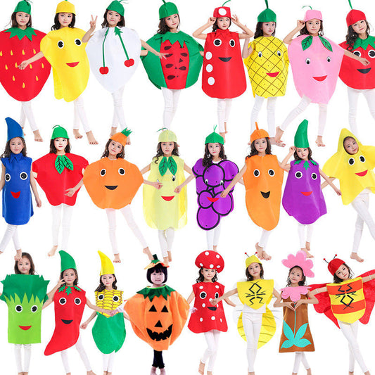 TRAJE NINO FRUTAS