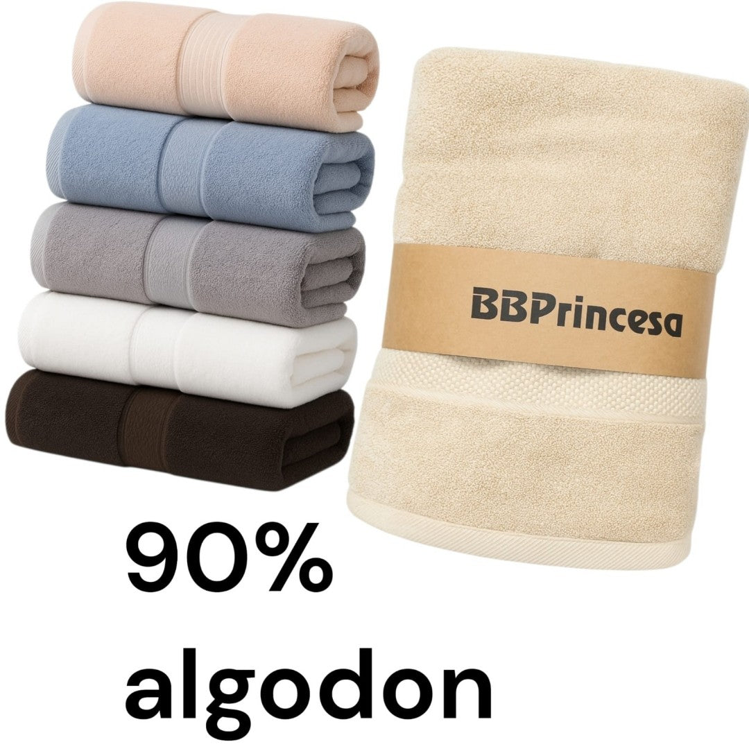 TOALLA DE BANO 90% ALGODON BBP