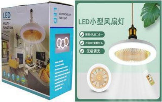 LAMPARA TECHO C/VENTILADOR CONTROL