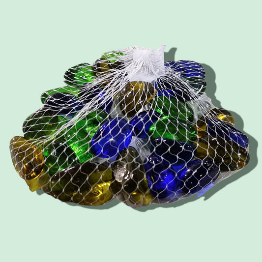 PIEDRA VIDRIO LUNA MALLA