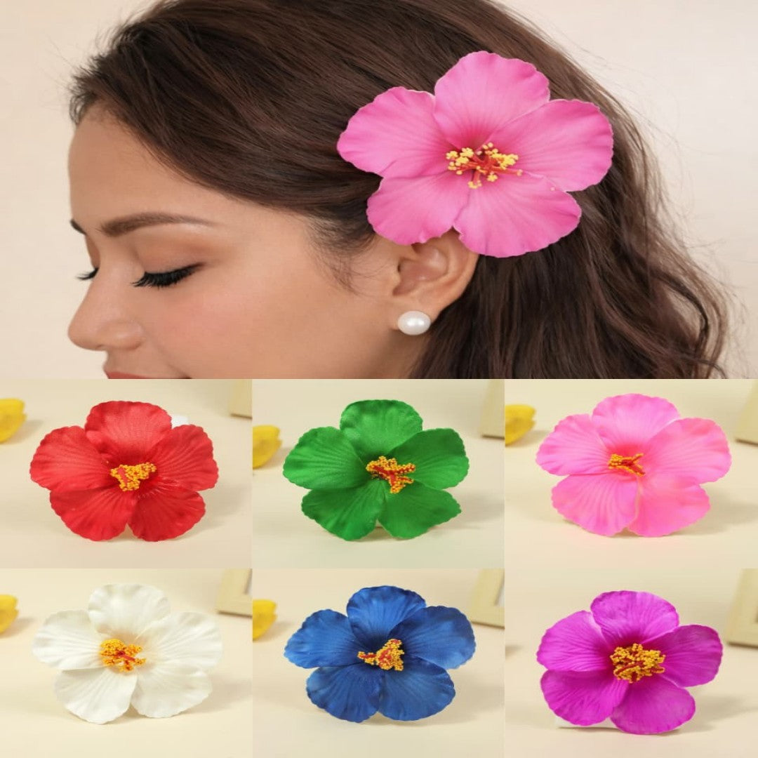 PRESA FLOR PARA CABELLO