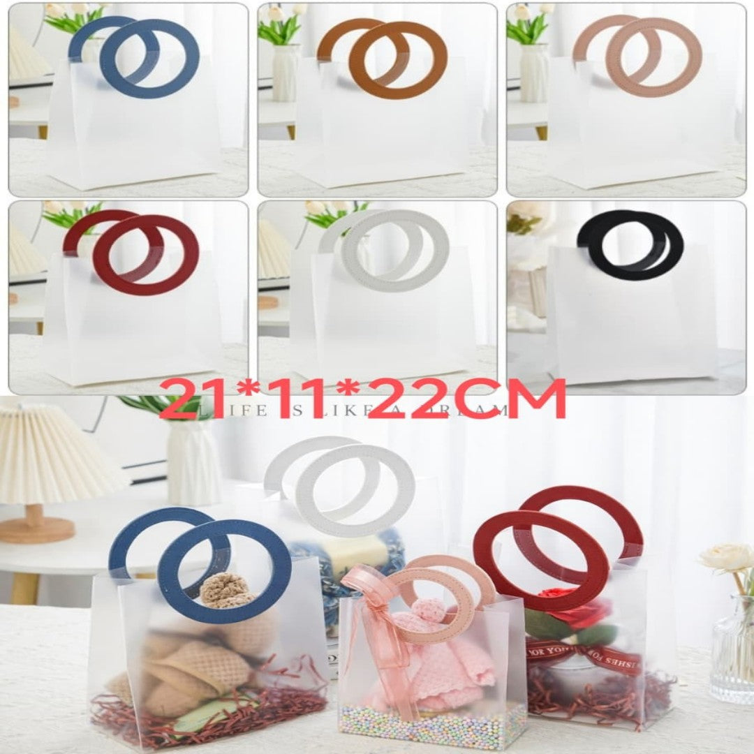 BOLSA REGALO PP MATE ARO GDE 21*11*22CM