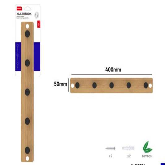 PERCHERO DE PARED BAMBU M-110884