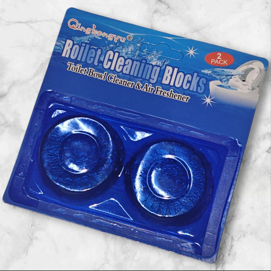 PASTILLA AZUL BANO 2PCS