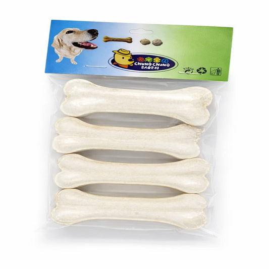 GALLETA LIMPIEZA DENTAL PERRO 4PCS HUESO