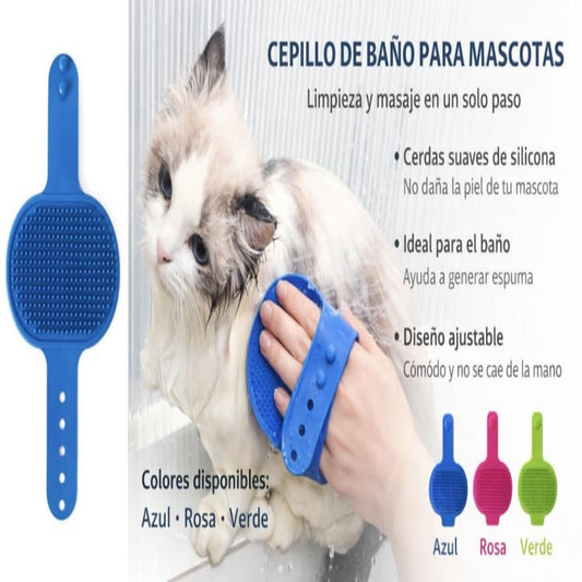 CEPILLO HULE BANO PERRO