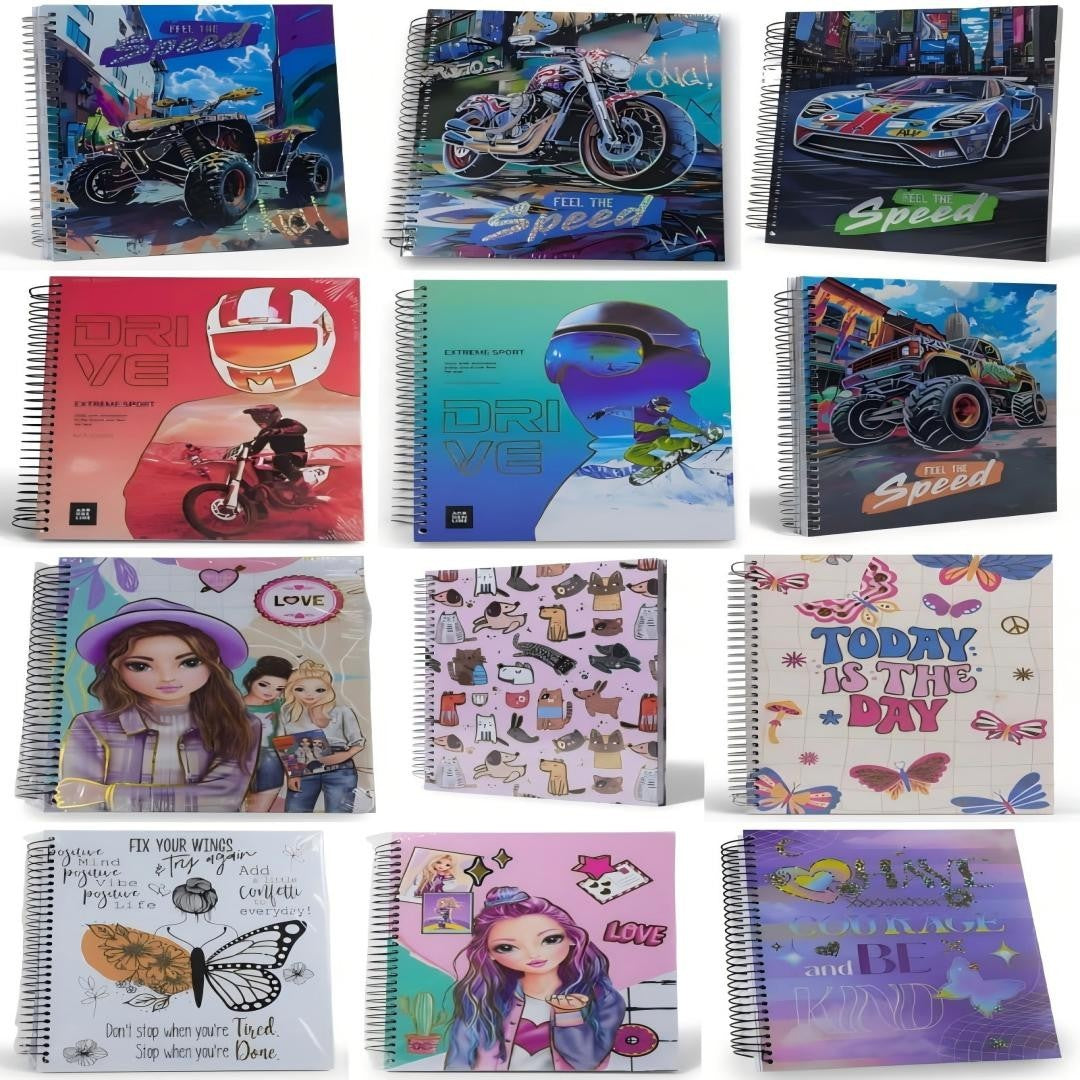 CUADERNO RESORTE 120H 203*267