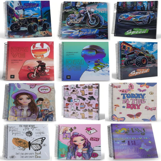 CUADERNO RESORTE 20.3*26.7 200H DISENO