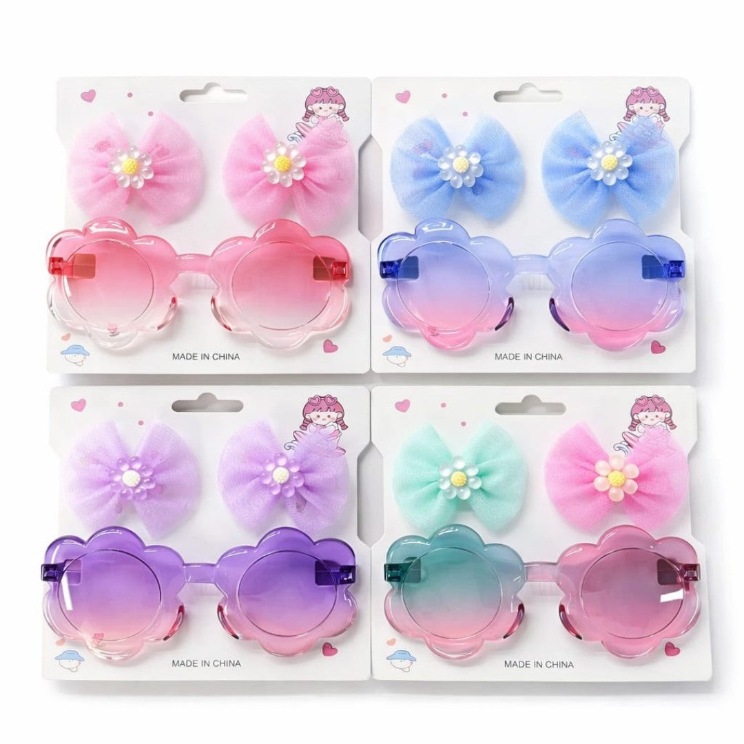 SET GAFAS INFANTIL CON PRENSA GIRASOL