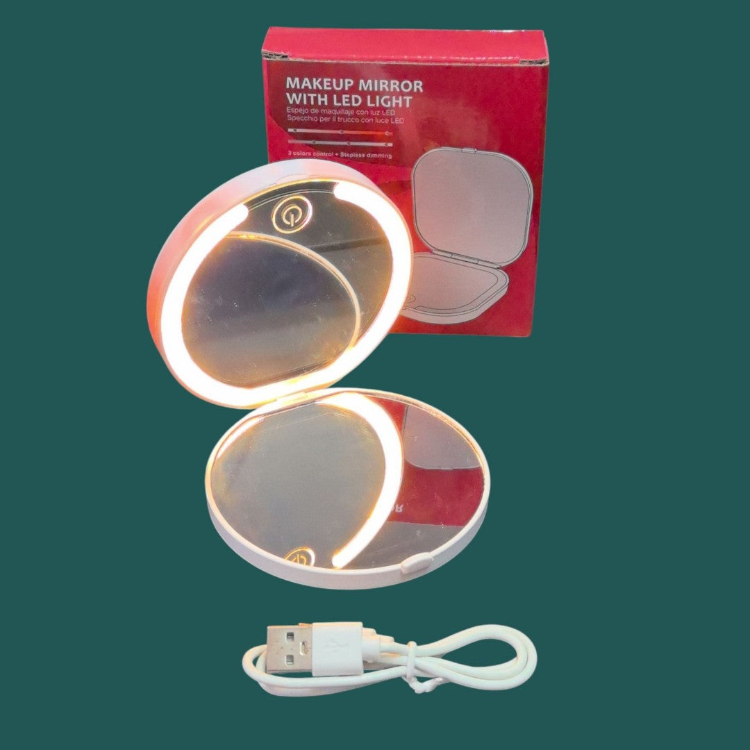 ESPEJO MAQUILLAJE PLEGABLE