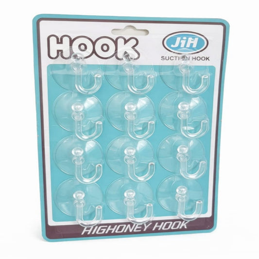 SET VENTOSA GANCHO 12PCS 36953