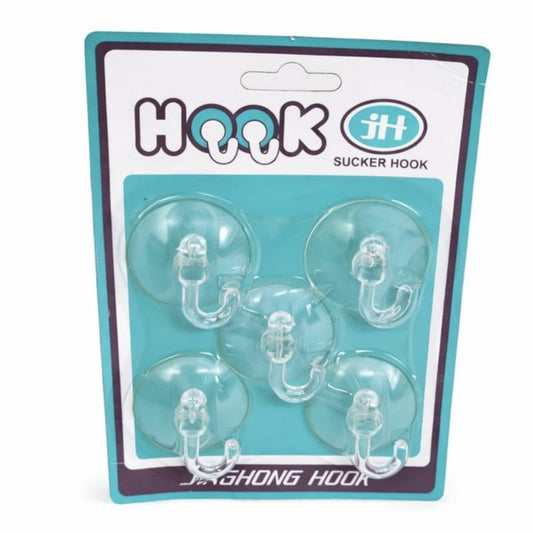 SET VENTOSA GANCHO 5PCS 36952