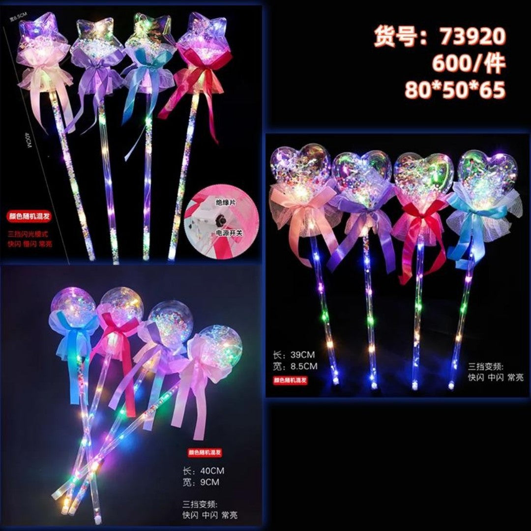 VARITA LUZ ESTRELLA CORAZON BOLA