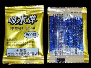 BOLAS DE HIDROGEL 7-8MM 500PCS BOLSA S8A